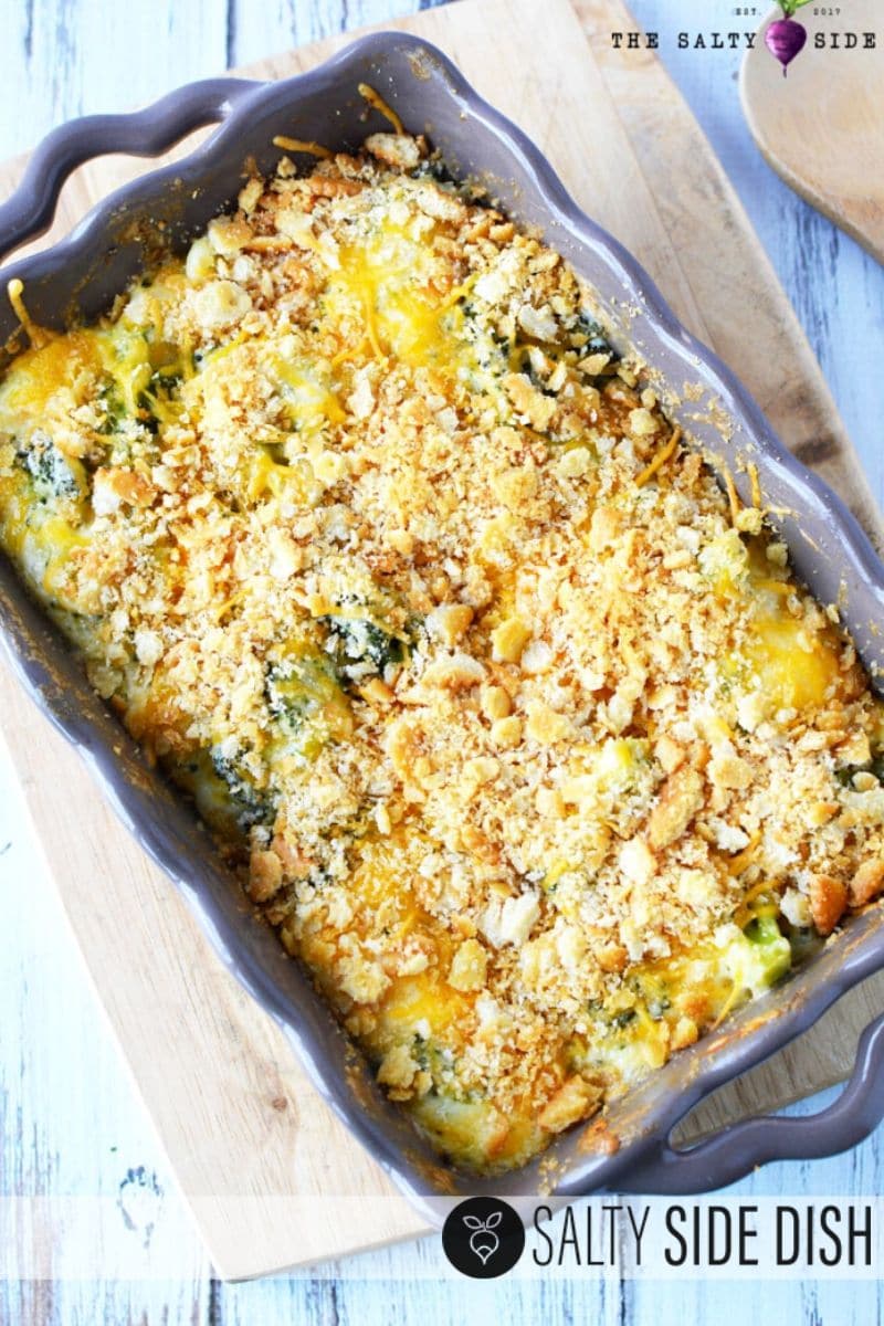 Broccoli Cheese Ritz Casserole