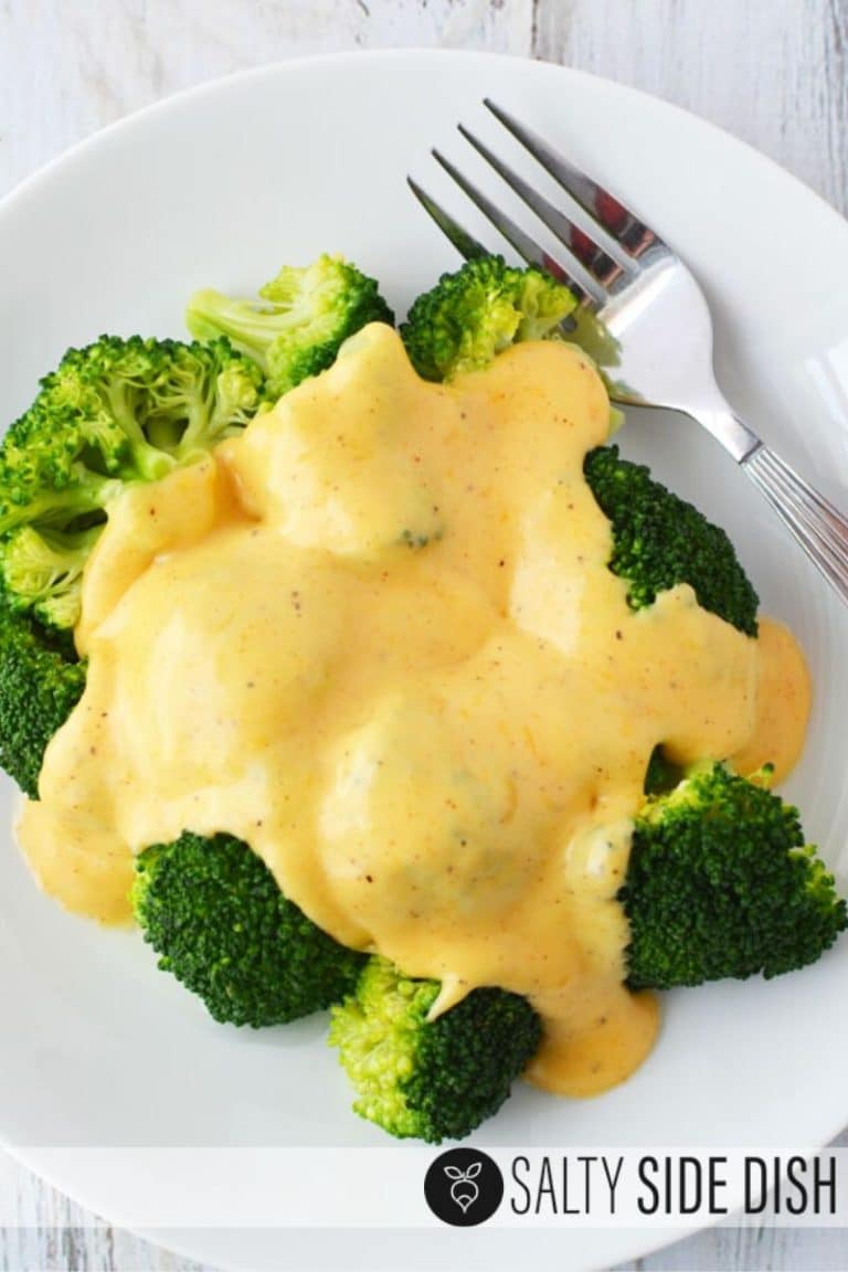 Cheese Sauce for Broccoli in 5 minutes Flat No Velveeta!