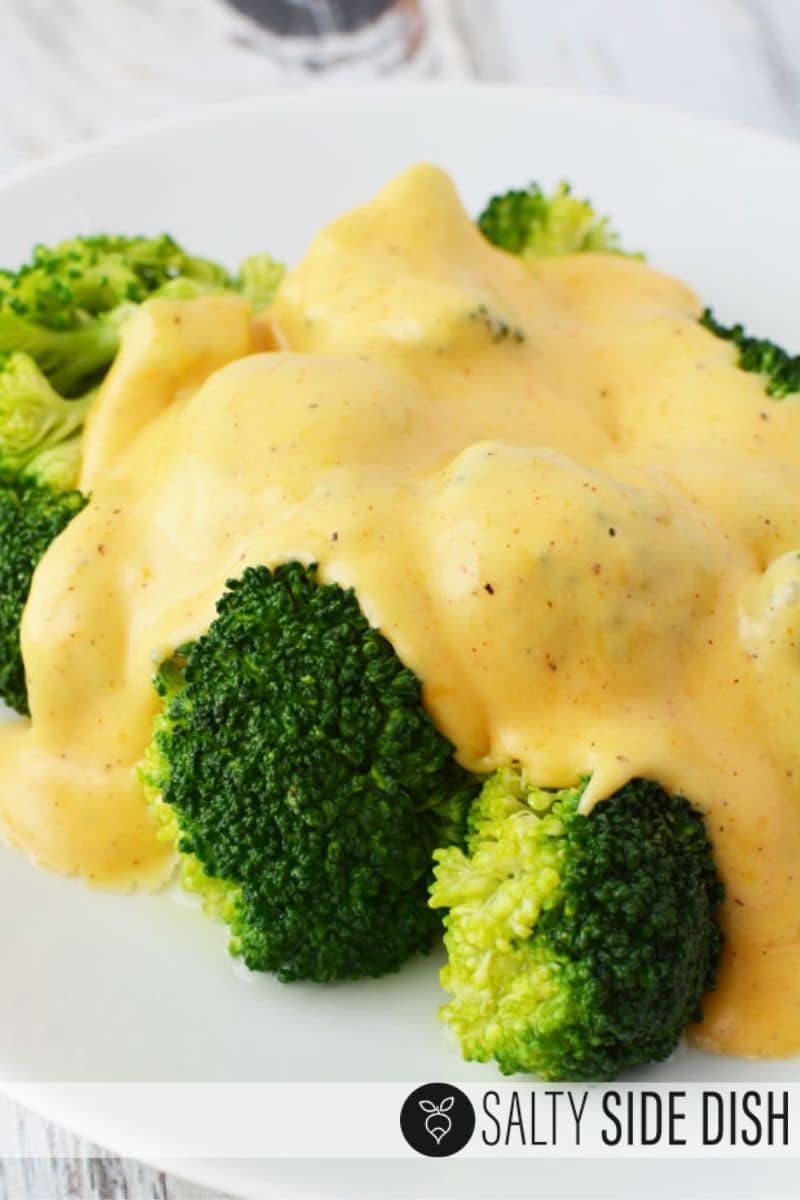 Cheese Sauce for Broccoli Homemade in 5 minutes Flat | Easy Side Dishes