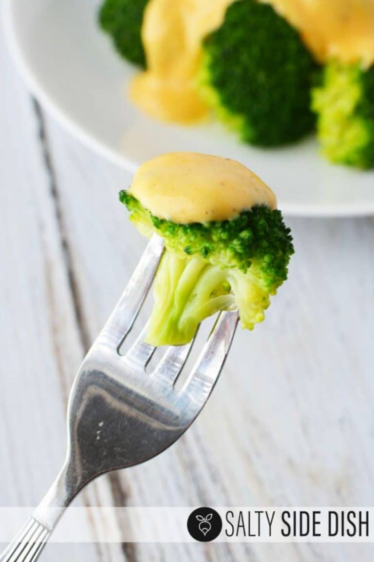 Cheese Sauce for Broccoli in 5 minutes Flat No Velveeta!