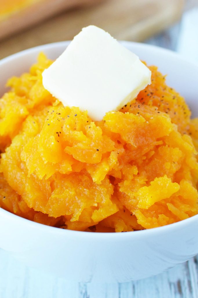 Roasted Butternut Squash Salty Side Dish