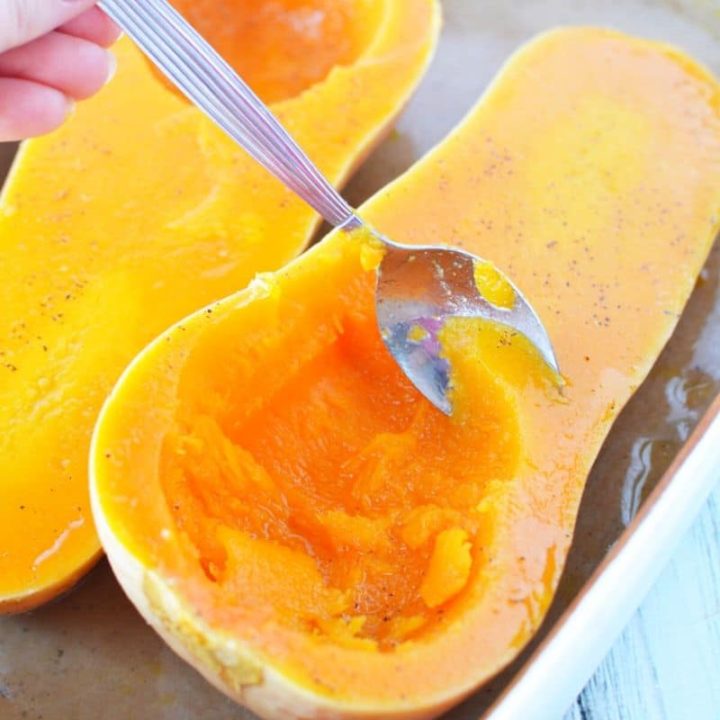 Roasted Butternut Squash in the Oven