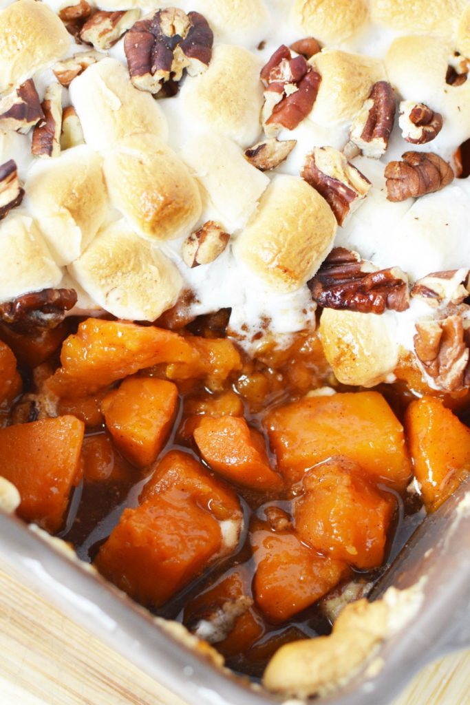 Sweet Potato Casserole With Marshmallows Recipe