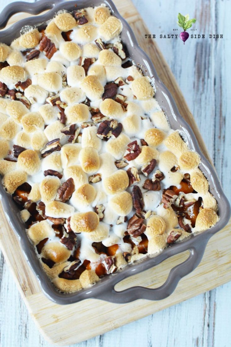 Sweet Potato Casserole with Marshmallows
