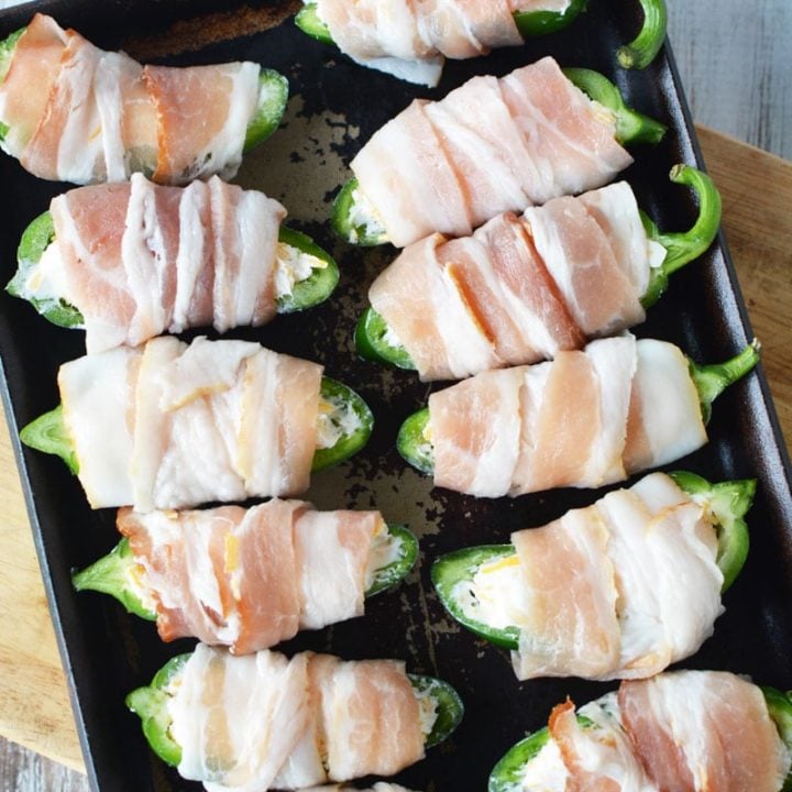 Bacon Wrapped Stuffed Jalapenos