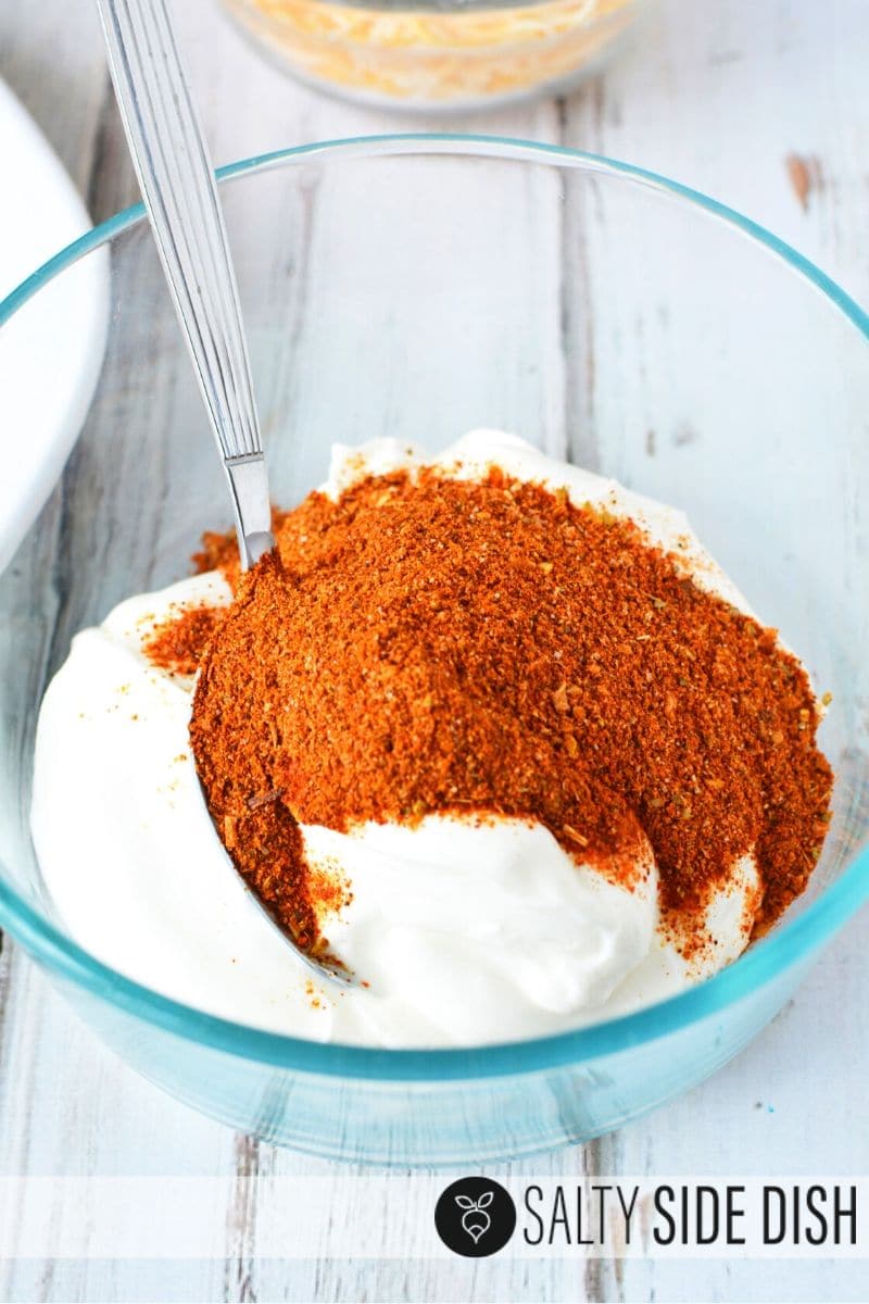 Easy Layered Taco Dip in Minutes! Salty Side Dish