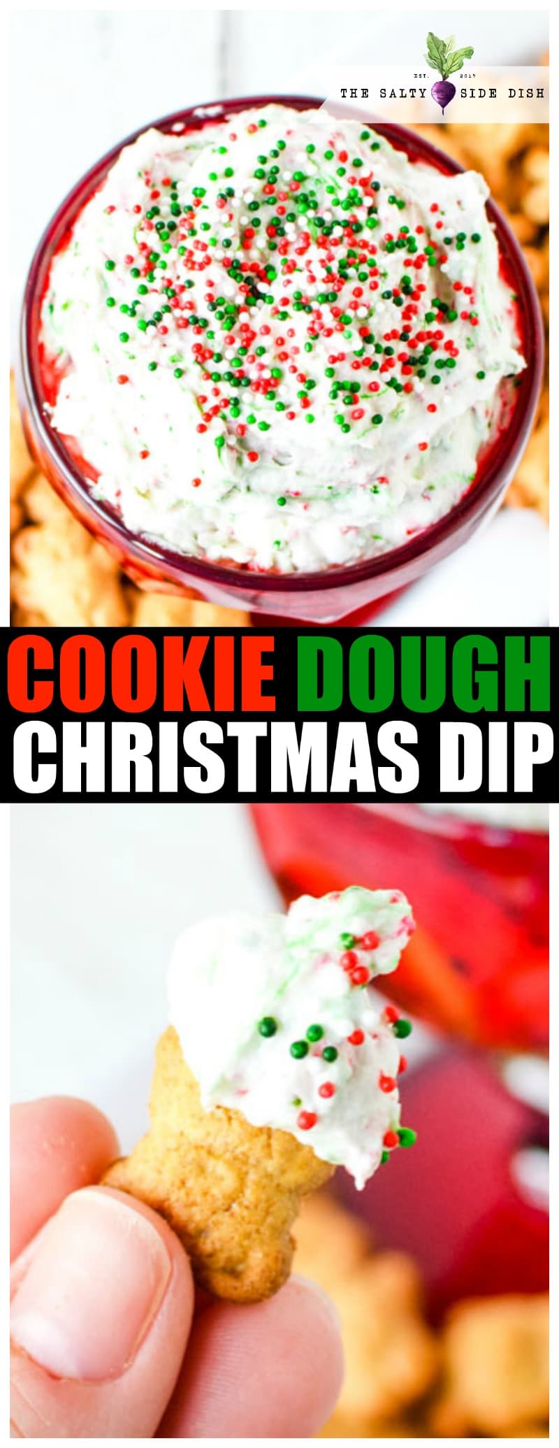 Christmas Cookie Dough Dip | Dessert Dip Appetizer perfect for Christmas or Holiday Parties #dip #dessert #recipe #christmasfood #christmasrecipes #dessertdip #appetizer Christmas Cookie Dough Dip | Dessert Dip Appetizer perfect for Christmas or Holiday Parties #dip #dessert #recipe #christmasfood #christmasrecipes #dessertdip #appetizer