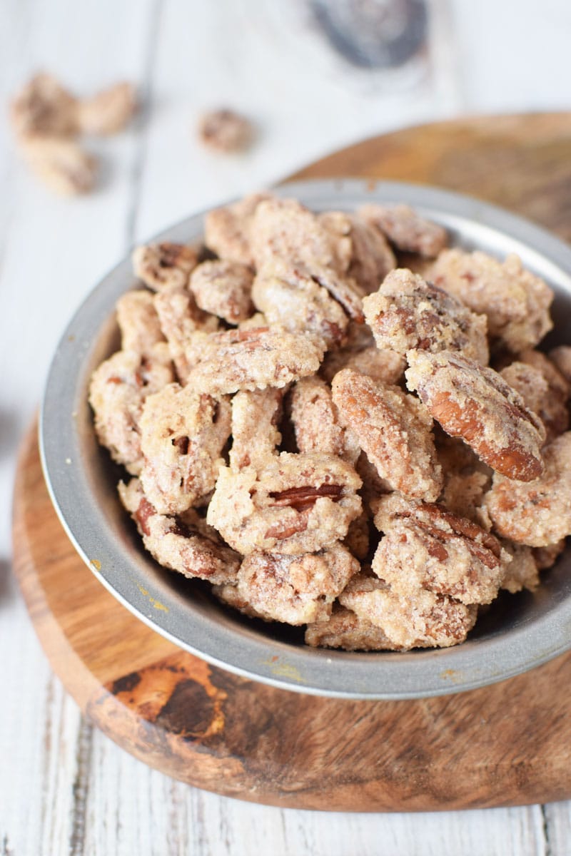 Oven Baked Candied Pecans Recipe | Salty Side Dish
