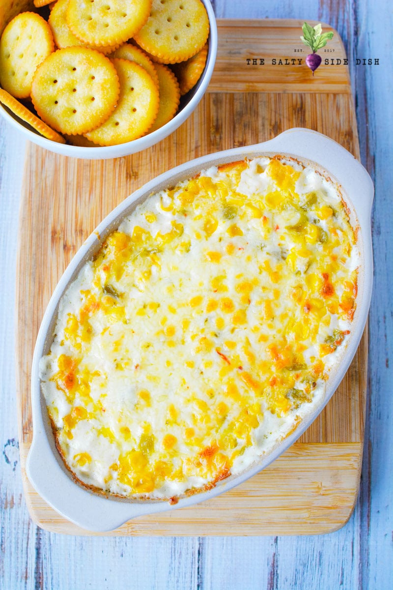 Crack Corn Dip with LOADS of Cheese! Salty Side Dish