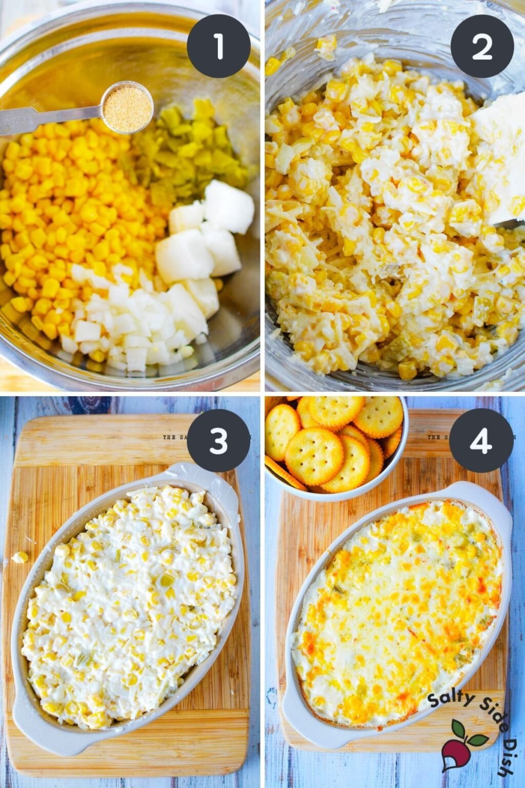 Crack Corn Dip with LOADS of Cheese! Salty Side Dish