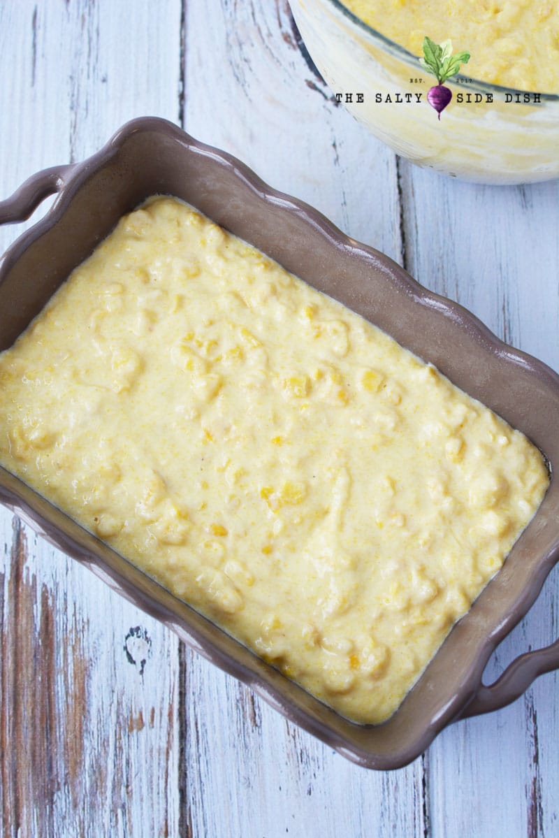 Sweet Corn Pudding Casserole Recipe Salty Side Dish