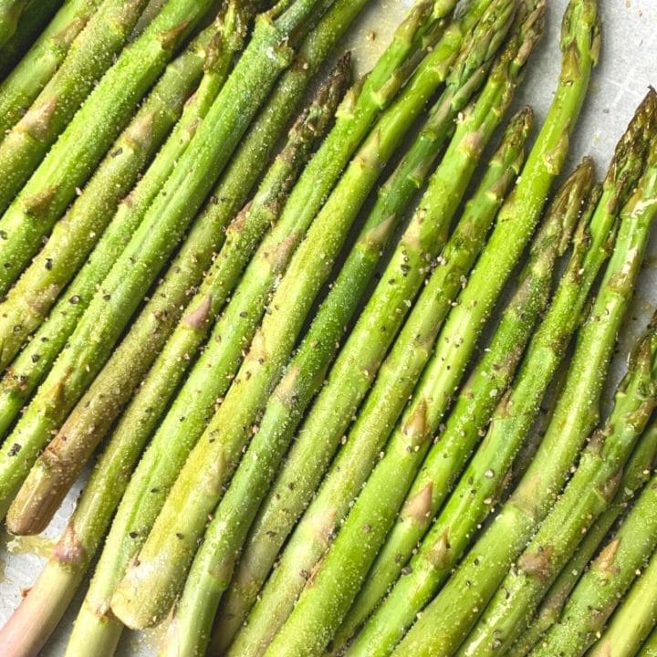 Garlic Roasted Asparagus (KETO)