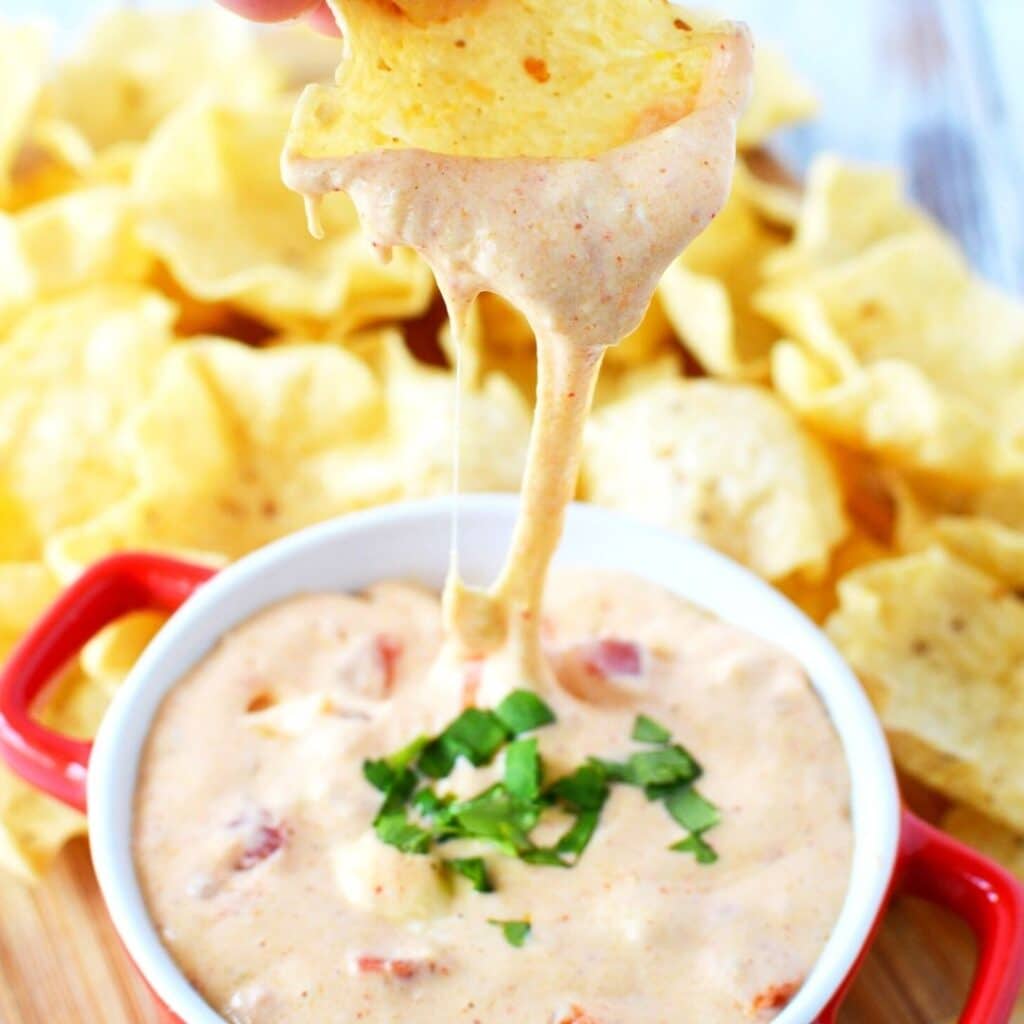 Chihuahua Cheese Dip (AKA Queso Blanco) Salty Side Dish