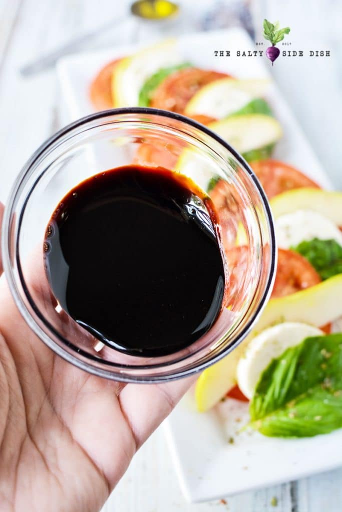 Balsamic Vinegar Reduction Recipe Salty Side Dish