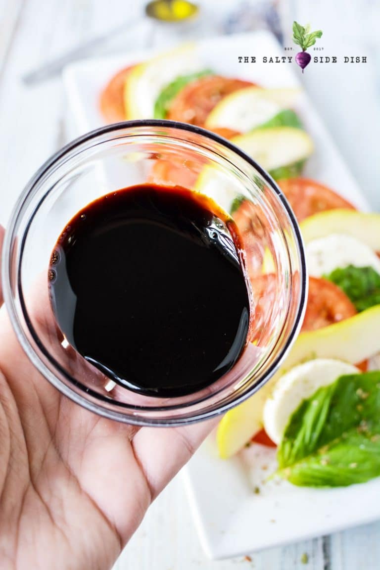 Balsamic Vinegar Reduction Recipe Salty Side Dish