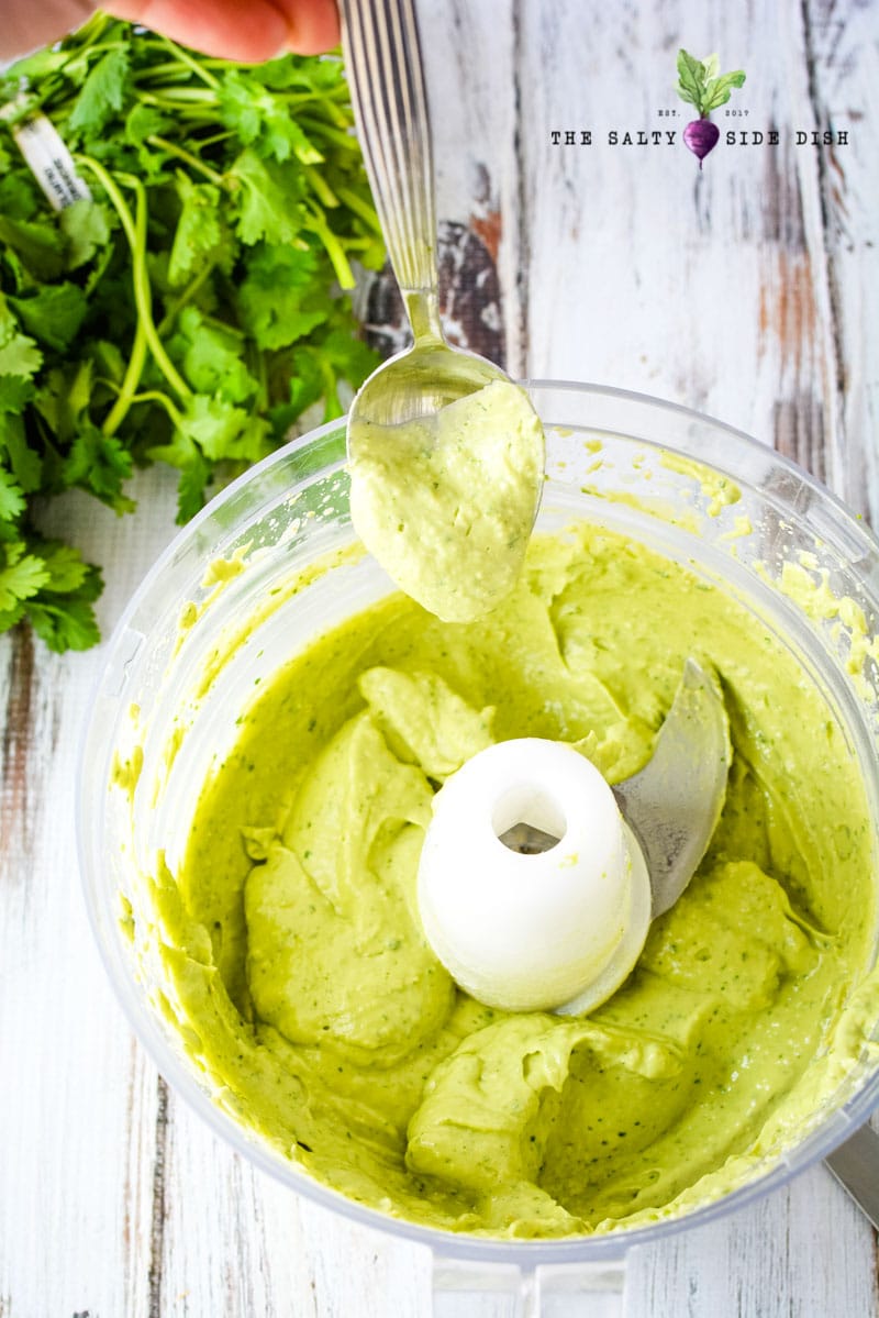 Avocado Cilantro Dressing 1 Carb KETO Dressing