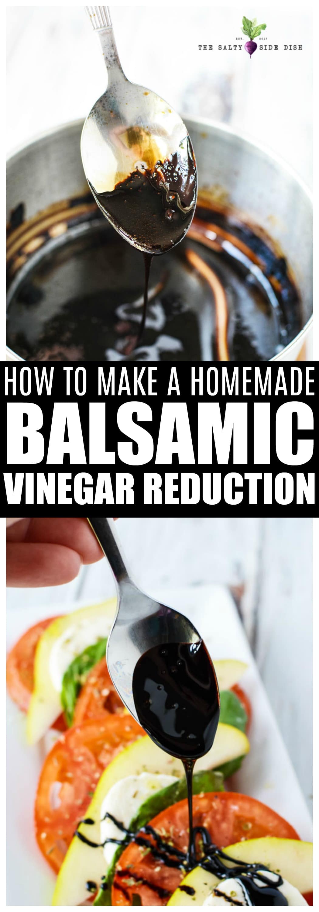 Balsamic Vinegar Reduction Recipe Salty Side Dish