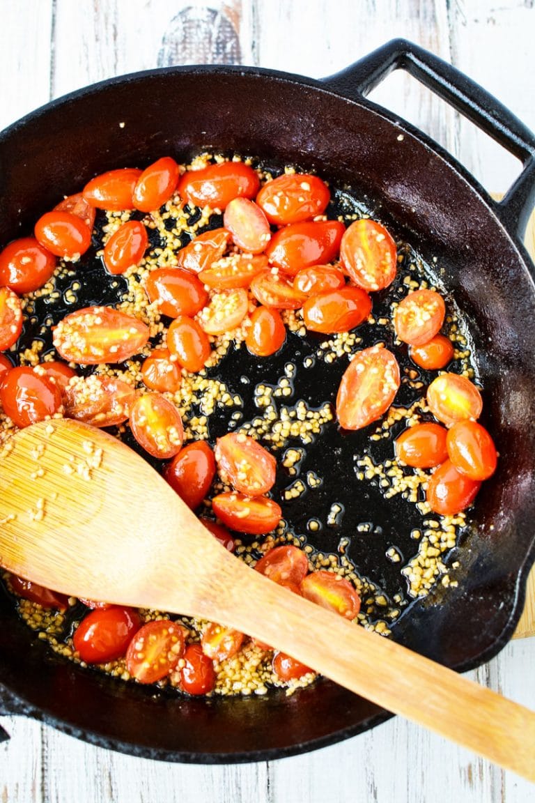Easy Capellini Caprese Pasta Hot Side Dish Recipe!