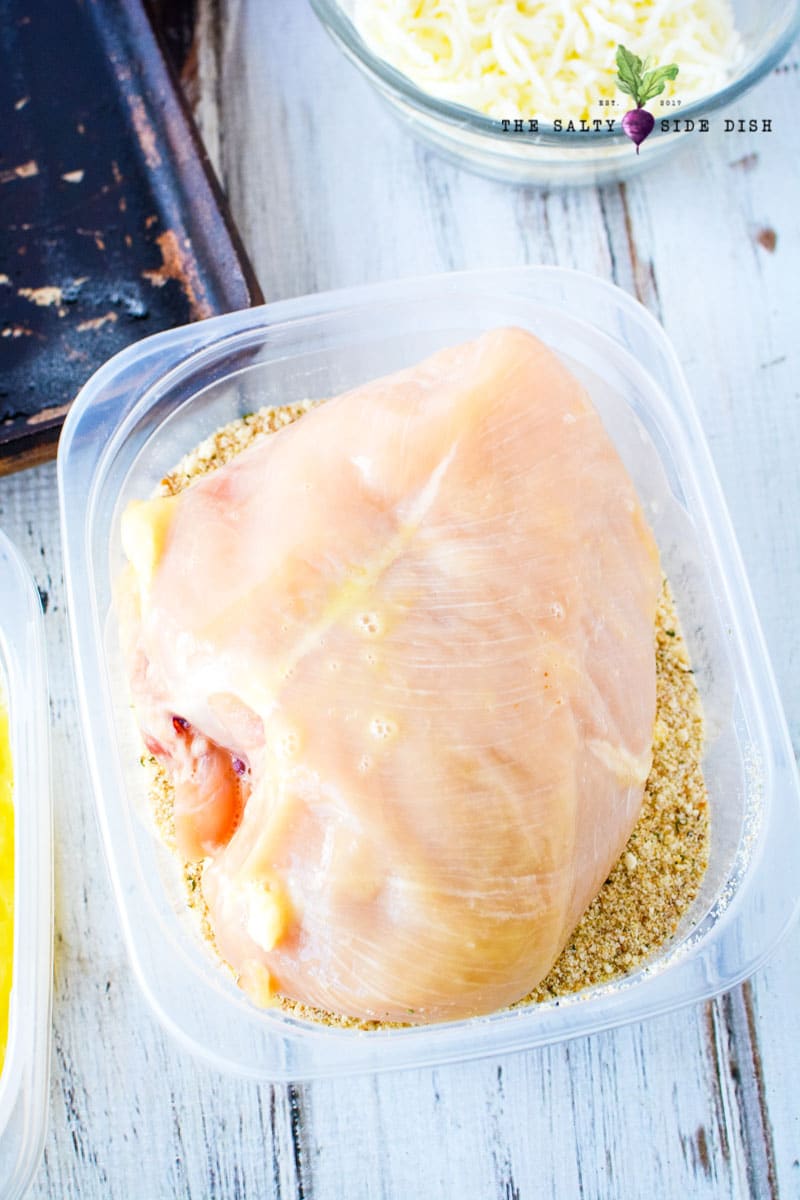 Baked Pepperoni Chicken Breasts Salty Side Dish