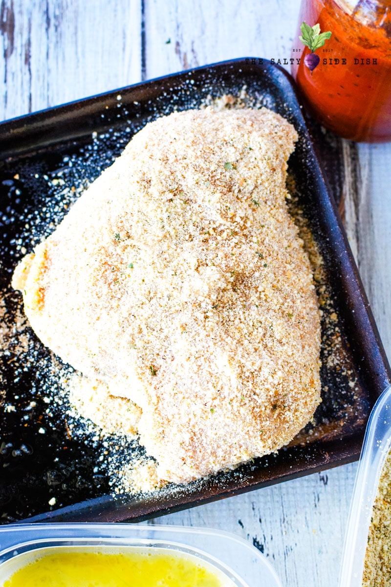 Baked Pepperoni Chicken Breasts Salty Side Dish