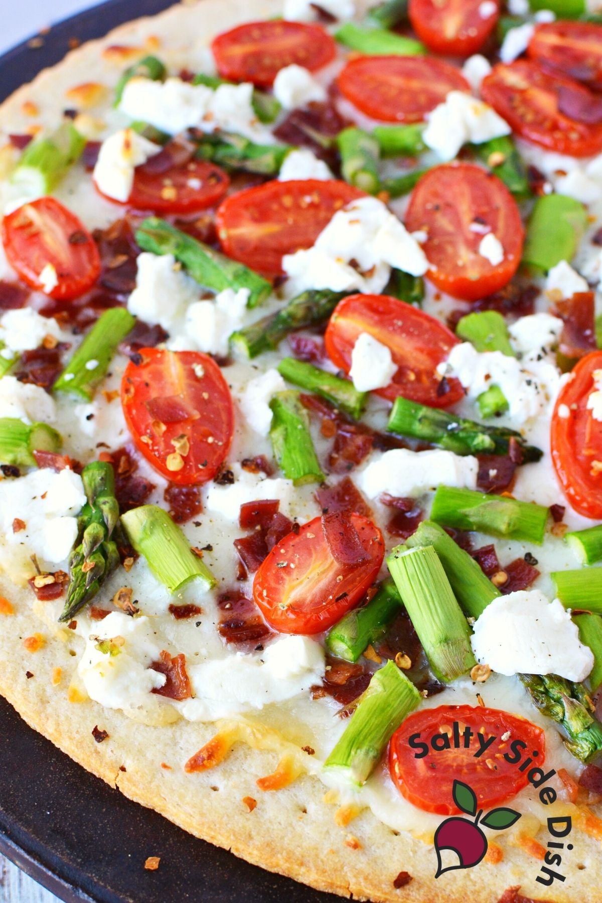 Goat Cheese Pizza done in 15 Minutes! Easy Side Dishes
