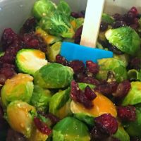 Honey-Dijon Brussels Sprouts in Slow Cooker