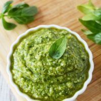 Easy Pesto Sauce Recipe with Fresh Basil