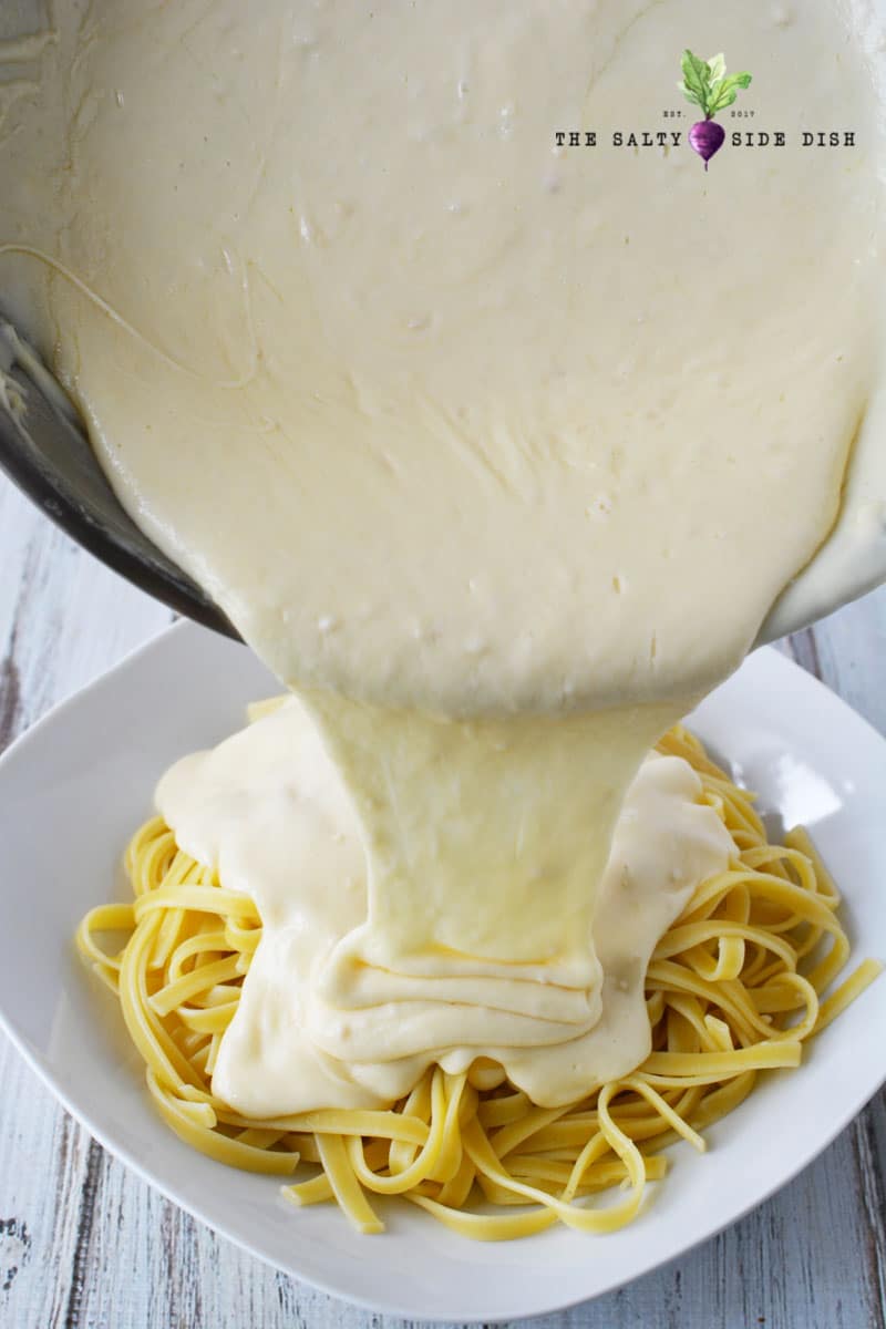 Keto Alfredo Sauce Recipe Flavorful! Salty Side Dish