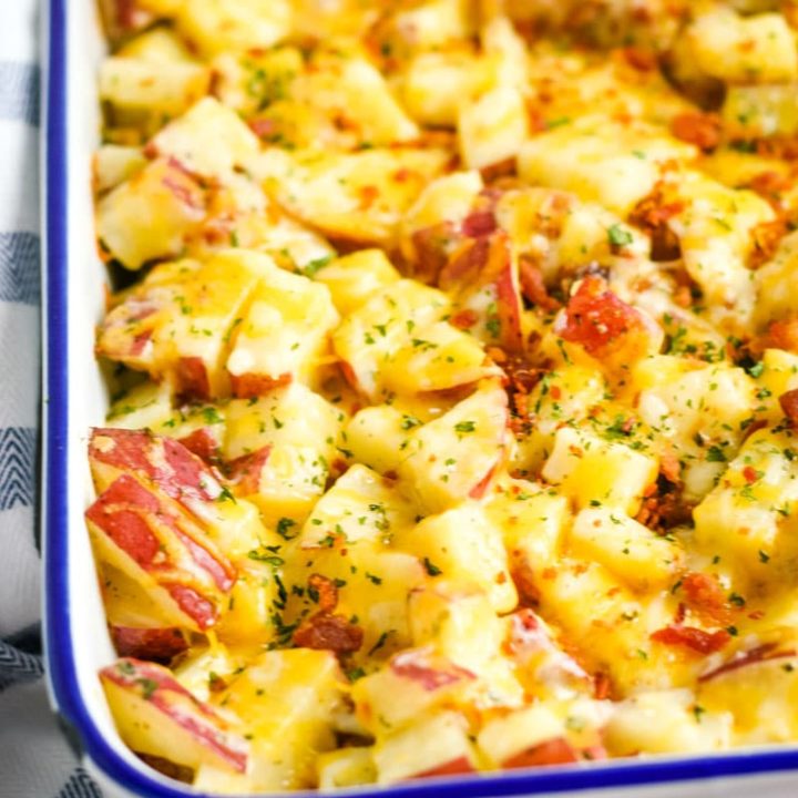 Cheesy Potato Casserole Side Dish Recipe