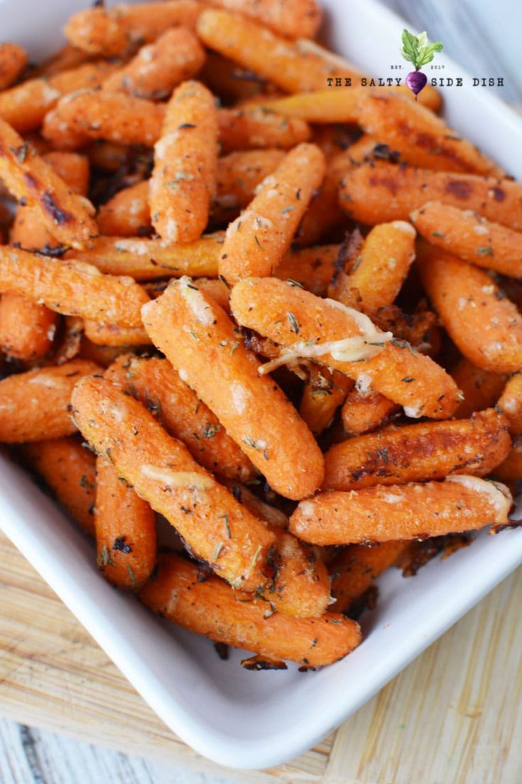 Mouthwatering Parmesan Roasted Carrots Recipe With Garlic