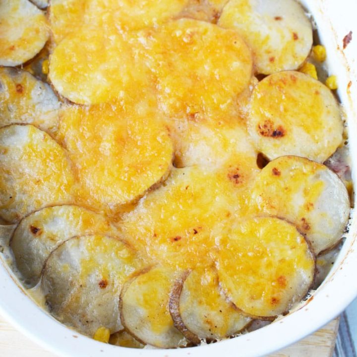 Scalloped Potatoes with Ham