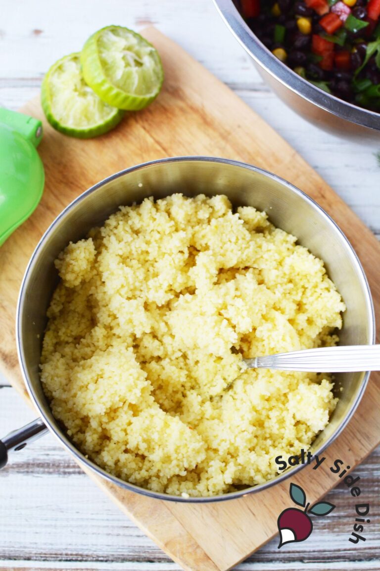 Southwest Couscous Salad with Sweet Corn and Black Beans