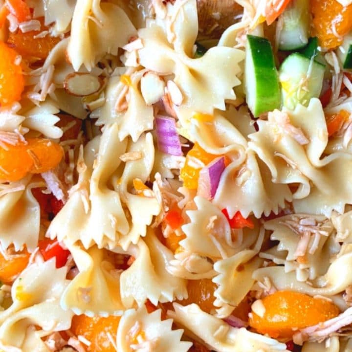 mandarin chicken pasta salad