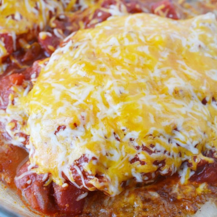 Salsa Chicken Smothered in Mexican Cheese