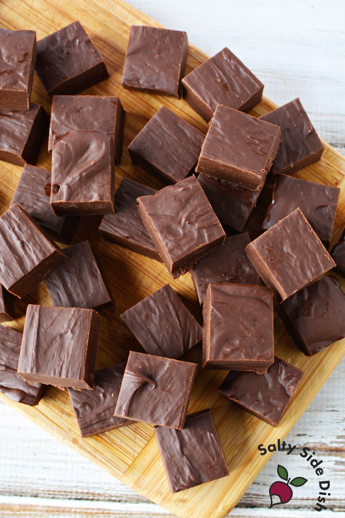 Easy Fudge Recipe (NO FAIL) Only 3 Ingredients! Salty Side Dish
