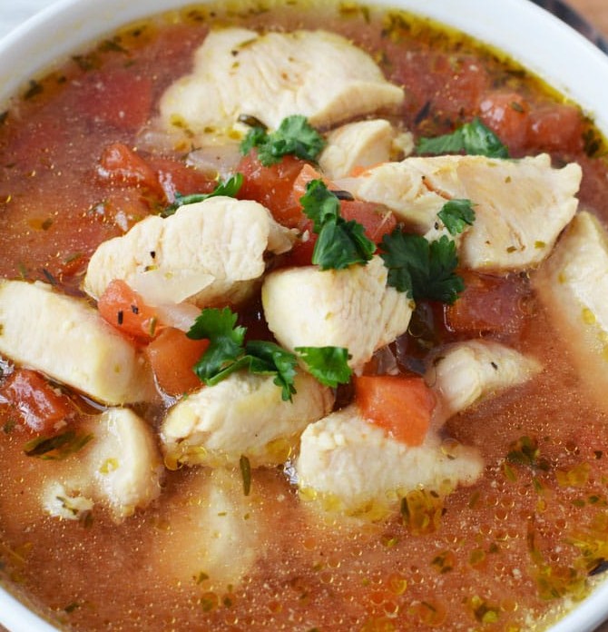 Chicken Lime Soup