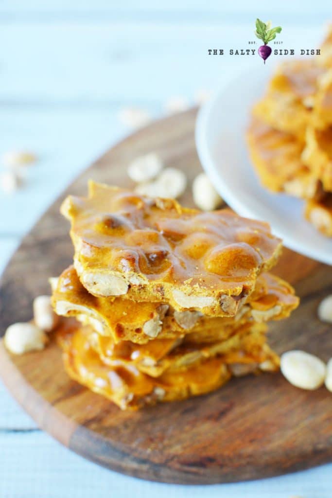 Peanut Brittle in Microwave is SO Incredibly Easy!
