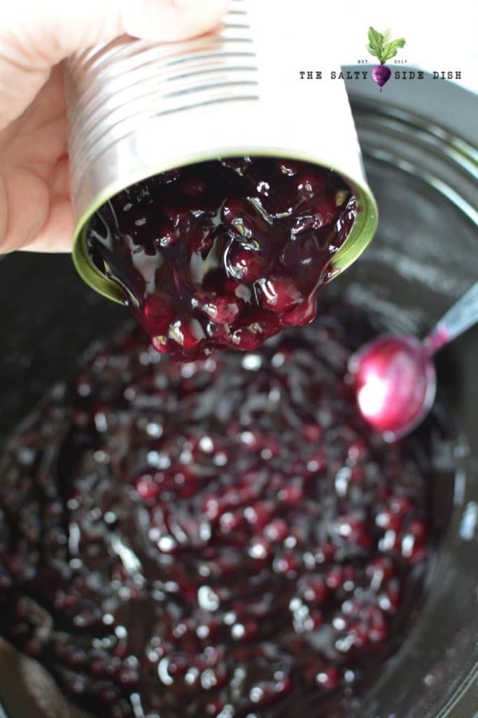 Crock Pot Blueberry Dump Cake with Pie Filling