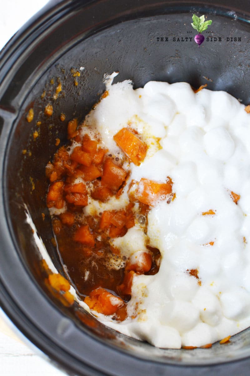 Best Sweet Potato Casserole in Crock Pot Salty Side Dish