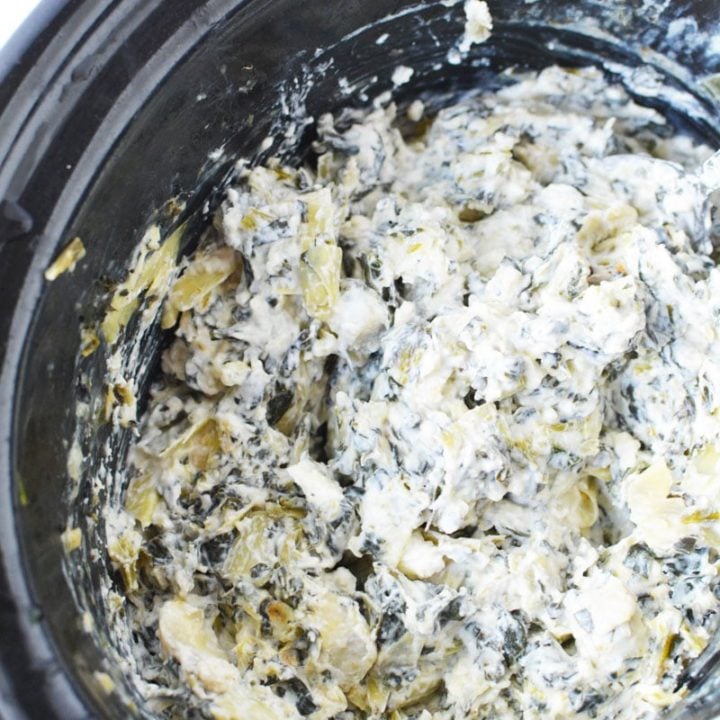 Spinach Artichoke Dip CROCK POT