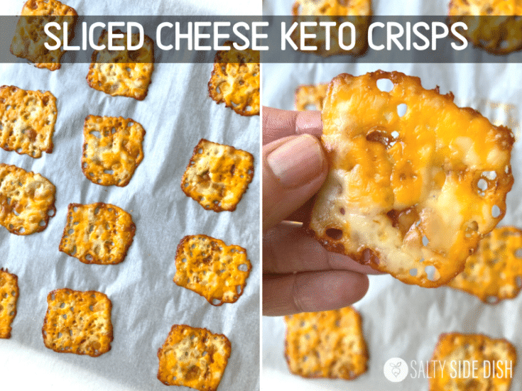 Keto Cheese Crisps Recipe in 5 Minutes Salty Side Dish