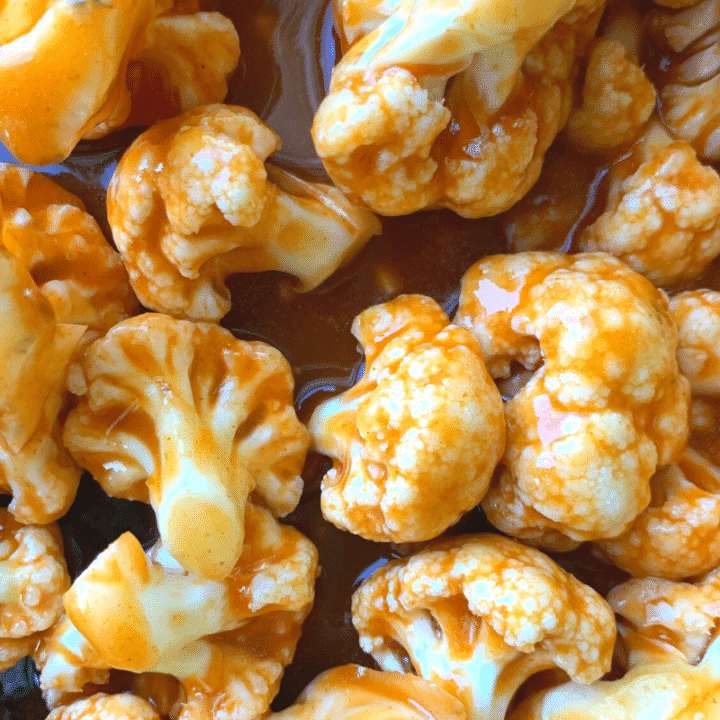 Roasted Buffalo Cauliflower Recipe (Oven Baked) Salty Side Dish