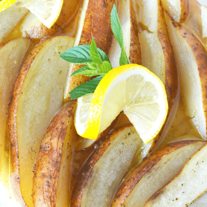 Greek Style Potatoes with Lemon