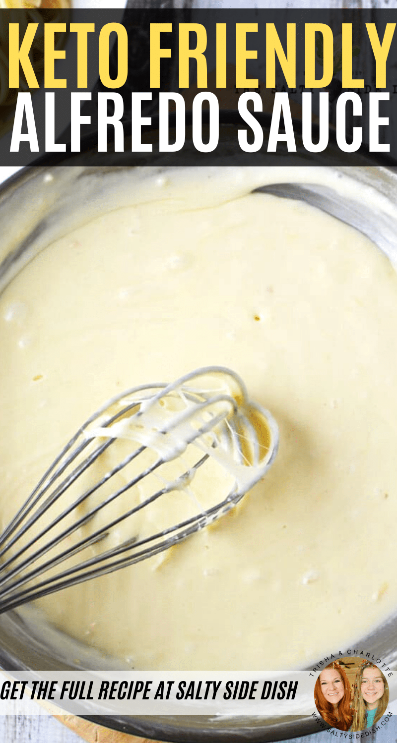 Keto Friendly Alfredo Sauce Pinterest Pin