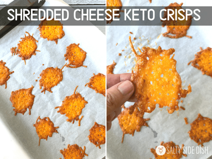 Keto Cheese Crisps Recipe in 5 Minutes Salty Side Dish