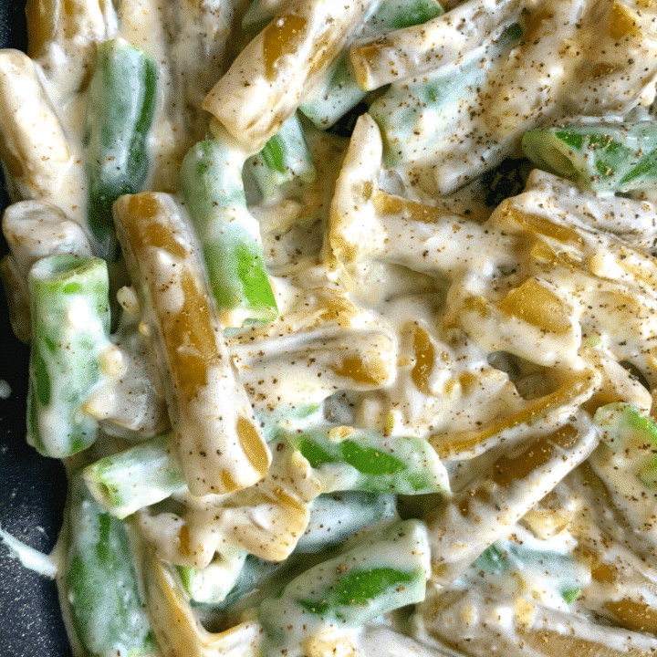 Keto Green Beans Recipe with Cream Cheese | Salty Side Dish