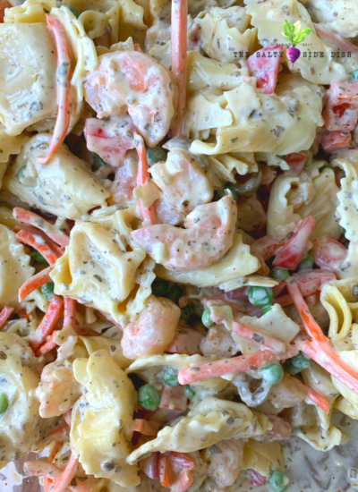shrimp pesto pasta salad recipe.