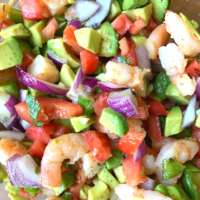 Mediterranean Shrimp Salad