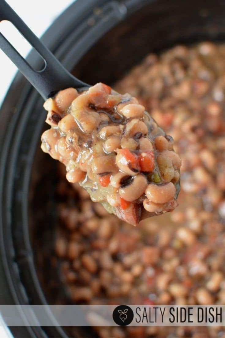 Slow Cooker Black Eyed Peas New Years Side Dish Recipe