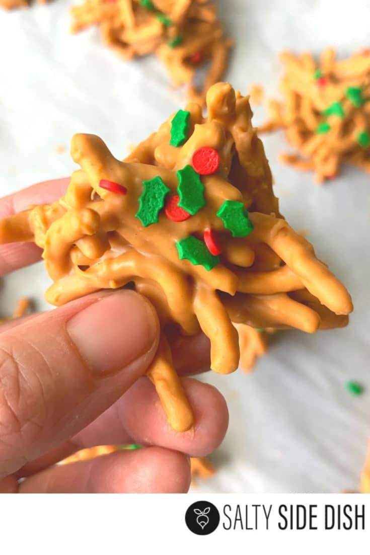Haystack Cookies with Peanut Butter